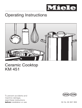 Miele KM451 User manual