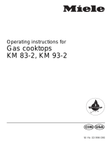 Miele KM83-2 User manual