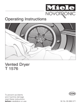Miele NOVOTRONIC T 1576 User manual