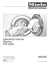 Miele PW 5065 User manual