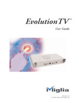 Miglia Technology EvolutionTV User manual