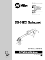 Miller Electric DS-74DX SWINGARC User manual