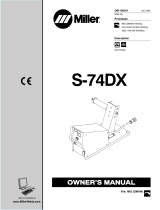 Miller Electric S-74DX User manual