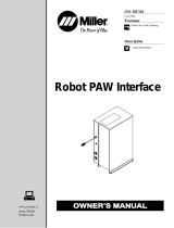 Miller Robot PAW Interface User manual