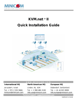 Minicom Advanced Systems Central Management Appliance KVM.net II User manual