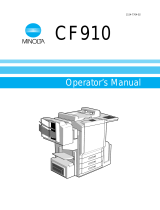 Minolta CF910 User manual