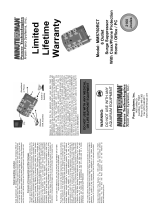 Minuteman UPS MMS760RCT User manual