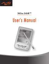 Mio DigiWalker 168RS User manual