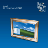 Mirror Media MM26T User manual