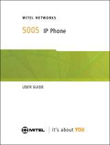 Mitel 5005 User manual