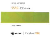 Mitel 5550 User manual