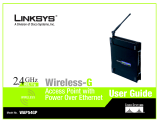 Mitel WAP54GP - Wireless-G Access Point User manual