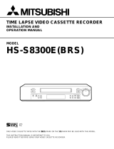 Mitsubishi HS-S8300E(BRS) User manual