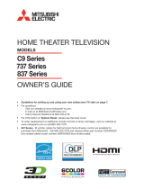 Mitsubishi Electric WD-65C9 User manual