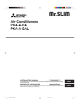 Mitsubishi PKA-A-GA User manual