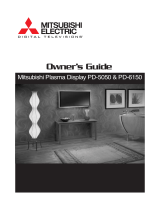 Mitsubishi Electronics PD-6150 User manual