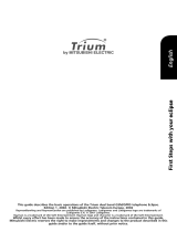 Mitsubishi TRIUM ECLIPSE User manual