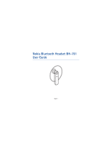 Mobile Authority Headset BH-701 User manual