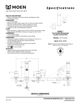 Moen T6110 Series User manual