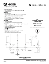 Moen T6520 Series User manual