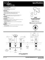 Moen TS888 User manual