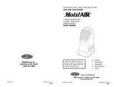 MoistAir MAO601 User manual