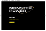 Monster Cable Professional PowerCenter PRO 2500 User manual