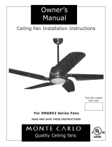 Monte Carlo Fan Company 5MAR52 Series User manual