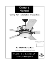 Monte Carlo Fan Company 5BGR56 Series User manual