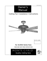 Monte Carlo Fan Company 5LCR52 Series Owner's manual