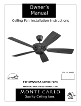 Monte Carlo Fan Company 5MQ60XX User manual