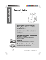 Morphy Richards Soprano kettle User manual