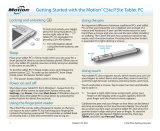 Motion Computing F5te Windows 8 Quick start guide