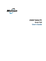 Motion Computing J3600 Owner's manual