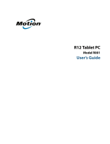 Motion Computing R12 Owner's manual