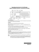 Motorola RADIUS GM300 User manual