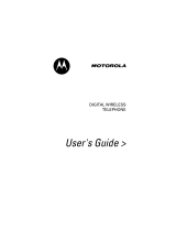 Motorola WIRELESS TELEPHONE User manual