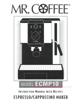 Mr. Coffee ECMP10 User manual
