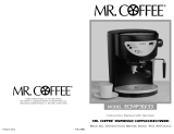 Mr. Coffee ECMP30/33 User manual