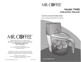 Mr. Coffee TP50 User manual