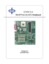 MSI MS-6775 (v1.x) User manual