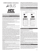 MTX Audio A-BUS HUB1X2 User manual