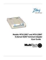 Multi Tech Equipment MTA128ST User manual