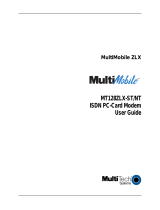 Multi-Tech Systems MT128ZLX-NT User manual