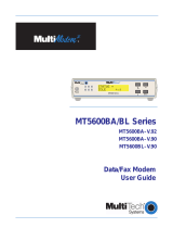 Multi-Tech Systems MT5600BA-V.90 User manual
