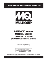 MQ Multiquip LS600 User manual