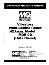 MQ Multiquip MDR-9D User manual