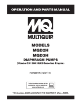 MULTIQUIP MQD2H User manual