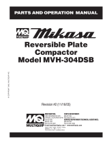 MQ Multiquip MVH-304DSB User manual