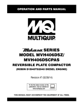 MULTIQUIP MVH406DSZ User manual